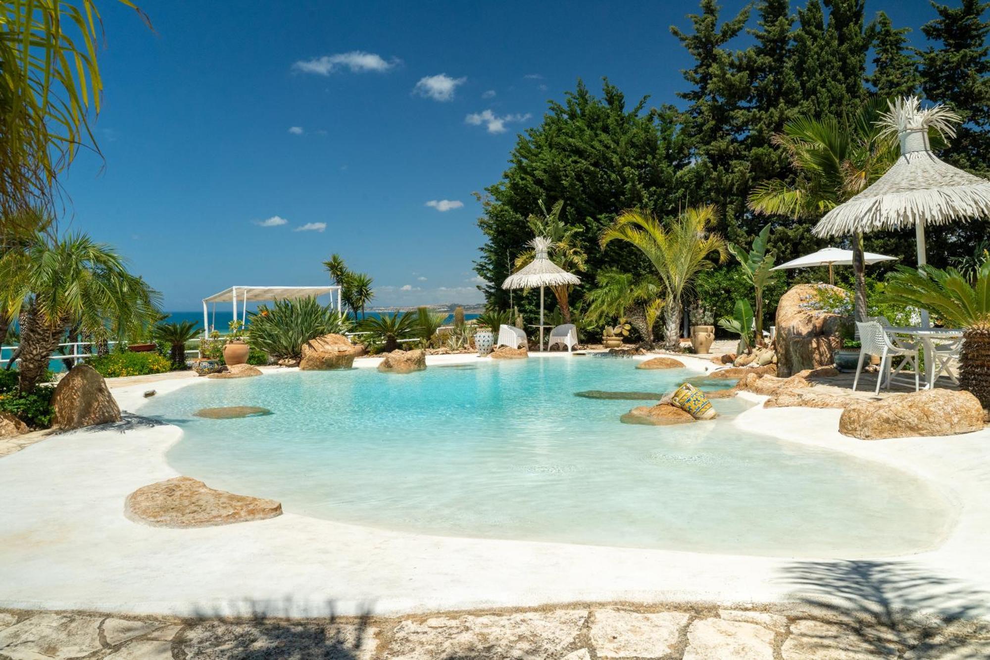 Casa Vacanze Verdemare Con Piscina Ribera Exteriör bild