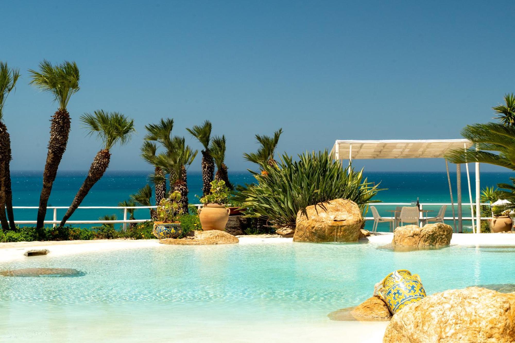 Casa Vacanze Verdemare Con Piscina Ribera Exteriör bild