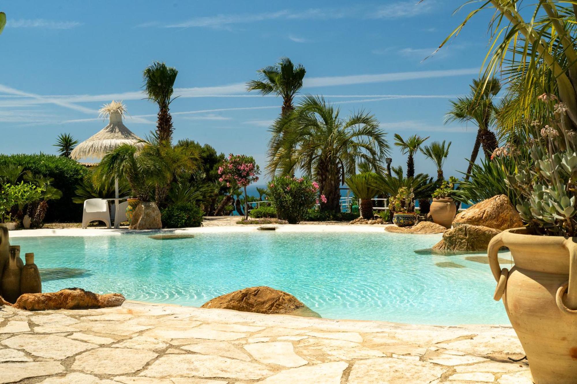 Casa Vacanze Verdemare Con Piscina Ribera Exteriör bild